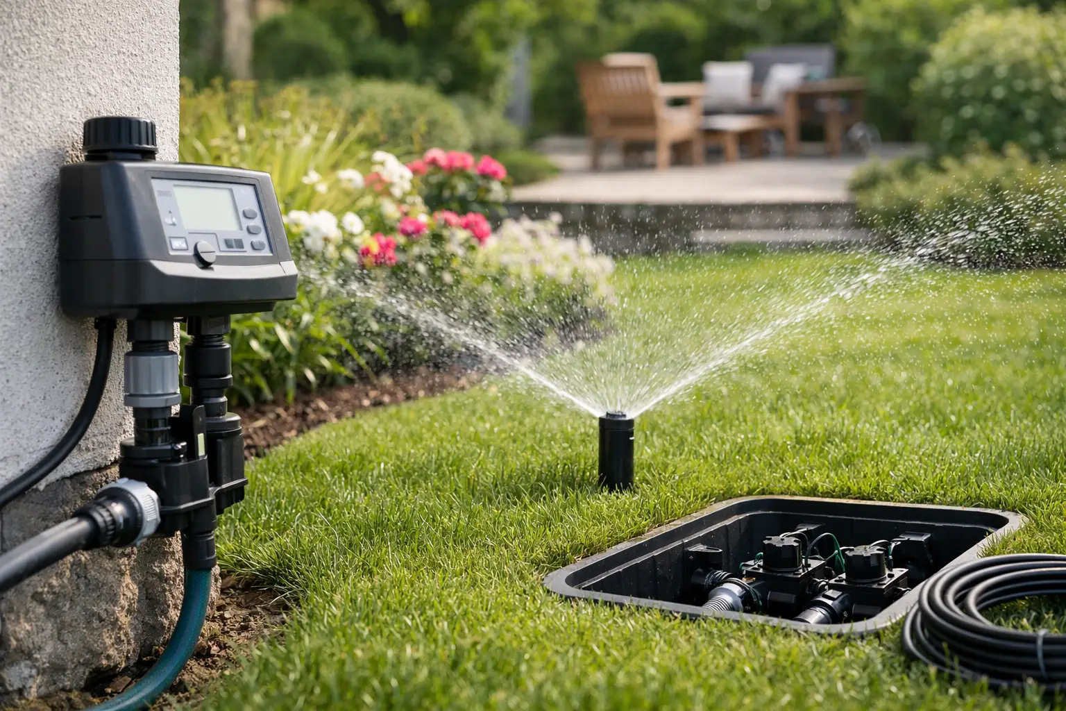 Automatische Gartenbewässerung nachrüsten